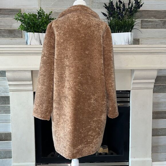 Michael Kors Teddy Coat Size L - Picture 9 of 16